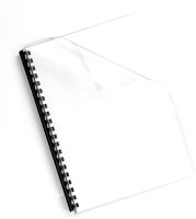 Fellowes 5376001 PVC Deckblätter, A4, 150 Mikron, transparent, 100er Pack