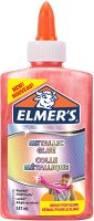Elmers Metallic-PVA-Kleber | ideal zur Herstellung von Schleim | auswaschbar | pink | 147 ml | 1 Stück