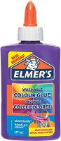 Elmer’s farbiger PVA-Kleber | lila | 147 ml | auswaschbar | ideal zur Herstellung von Schleim | 1 Stück