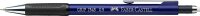 Faber-Castell 1345 51 - Druckbleistift GRIP, Minenstärke: 0,5 mm, Schaftfarbe: blau metallic
