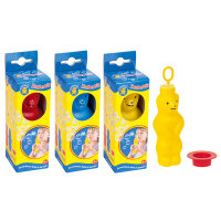Pustefix – Zauberbär + 180 ml Seifenblasenflüssigkeit – Seifenblasen – 1 zufällige Großpackung – Seifenblasen für Kinder & Erwachsene