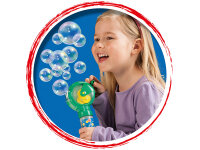 Pustefix – Bubble-Rad - Seifenblasen – 1 zufällige Farbe – Bubble - Seifenblasen für Kinder & Erwachsene