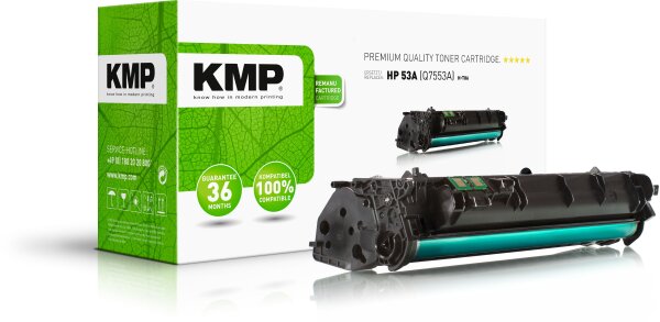 KMP H-T86 schwarz Tonerkartusche ersetzt HP LaserJet HP 53A (Q7553A)