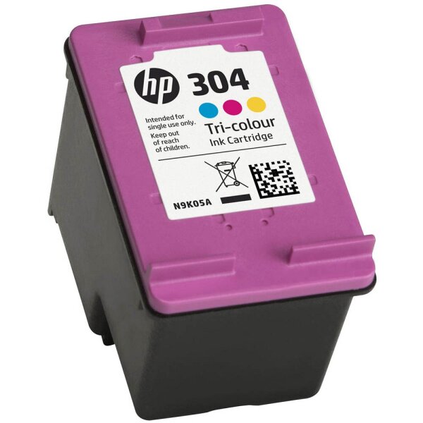 HP 304 color Original Druckerpatrone N9K05AE Tintenpatrone, 11,49 €