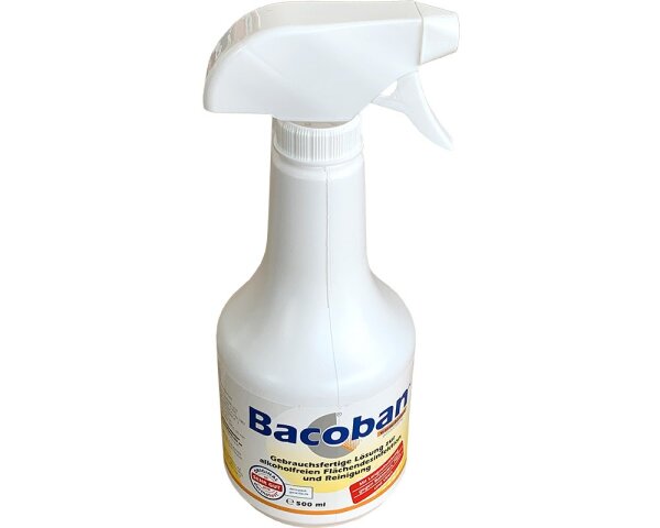 Bacoban gebrauchsfertige Lösung zur alkoholfreien Flächendesinfektion und Reinigung 500ml