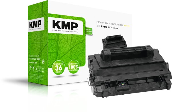 KMP H-T106 schwarz Tonerkartusche ersetzt HP LaserJet HP 64A (CC364A)