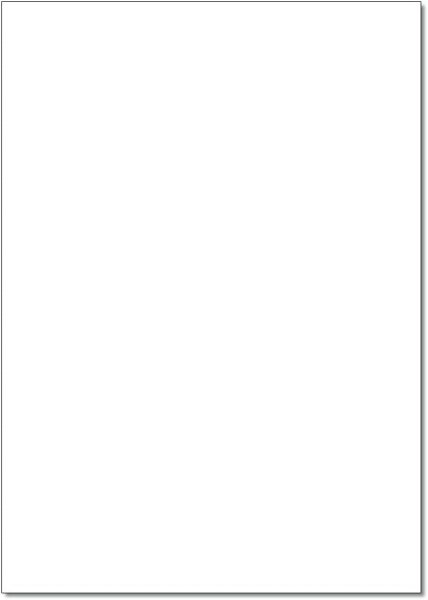 Folia Tonpapier 220g/m² 50x70 - 25 Bögen – weiß
