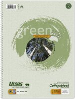 Ursus Green 608571020 Collegeblock - A4, 80 Blatt,...