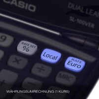 CASIO SL-100VER Taschenrechner - klappbar -...