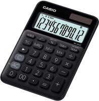 Casio MS-20UC-BK Tischrechner, 12-stellig, in zehn...