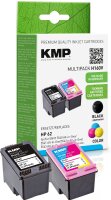 KMP Multipack H160V schwarz, cyan, magenta, gelb...