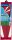 Paul Günther 1070 - Sportlenkdrachen Power Move 130, Drachen für Anfänger, Segel aus reißfestem Ripstop-Polyester, robuste Fiberglasstäbe, mit Lenkrollen und Anleitung, ca. 130 x 69 cm groß