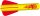 Paul Günther 1541 - Mc Squeezy Pop Rocket, Luftdruckraketenwerfer für Kinder mit 2 Weichschaumraketen, geeignet für drinnen und draußen