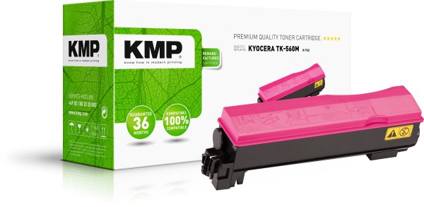 KMP K-T42 magenta Tonerkartusche ersetzt Kyocera FS-C5300/FS-C5350DN (TK-560M)