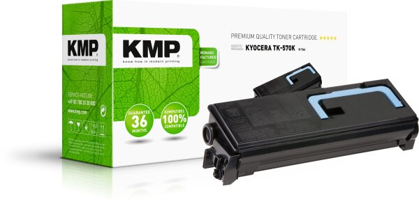 KMP K-T44 schwarz Tonerkartusche ersetzt Kyocera FS-C5400DN (TK-570K)