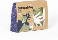 Décopatch KIT022C Bastel Mini-Set Pappmaché (Fliege, ideal für Kinder) 1 Set