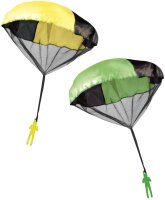 Paul Günther 1171 - Parachute, Fallschirm zum Werfen, Durchmesser ca. 46 cm, farblich sortiert