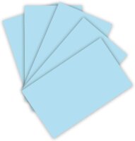 folia Tonpapier 130g/qm DIN A3, 50er Pack, Eisblau