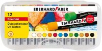 Eberhard Faber 522013 - 12x Ölpastellkreiden in Plastikbox
