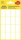 Avery Zweckform 3074 Haushaltsetiketten selbstklebend (29 x 18 mm, 96 Aufkleber auf 6 Bogen, Vielzweck-Etiketten für Haushalt, Schule und Büro zum Beschriften und Kennzeichnen) blanko, weiß