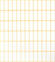 Avery Zweckform 3317 Haushaltsetiketten selbstklebend (20 x 8 mm, 2.184 Aufkleber auf 28 Bogen, Vielzweck-Etiketten für Haushalt, Schule und Büro zum Beschriften und Kennzeichnen) blanko, weiß