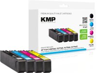 KMP Multipack H164V schwarz, cyan, magenta, gelb...