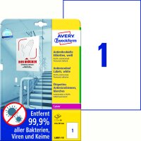 Avery Zweckform L8001-10 Antimikrobielle Etiketten...