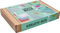 folia 937 - Kreativ Box "Glitter Mix", über 900 Teile, glitzernder, bunter Materialmix zum phantasievollen und kreativen Basteln, Dekorieren und Verzieren