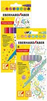 Eberhard Faber 551008+551009 - Glitzer Fasermaler im...