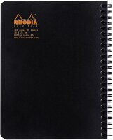 Rhodia 19342C Notizbuch (DIN A5, kariert, ideal für Ihre Notizen, 14,8 x 21 cm, 80 Blatt) 1 Stück farbig sortiert
