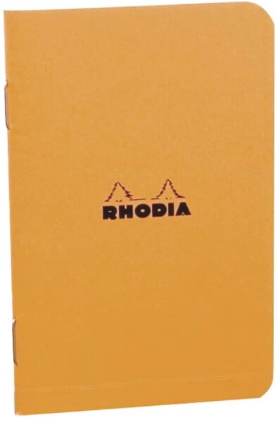 Rhodia 119152C Heft (kariert, 7,5 x 12 cm, 24 Blatt) 1 Stück farbig sortiert