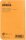 Rhodia 119158C Heft (kariert, 7,5 x 12 cm, 24 Blatt) 1 Stück orange