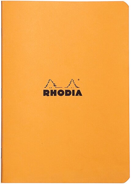 Rhodia 119182C Heft (DIN A5, 14,8 x 21 cm, kariert, 48 Blatt) 1 Stück farbig sortiert