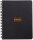 Rhodia 193419C Meeting Book (mit Spiralbindung, 14,8 x 21 cm, 80 Blatt) 1 Stück schwarz