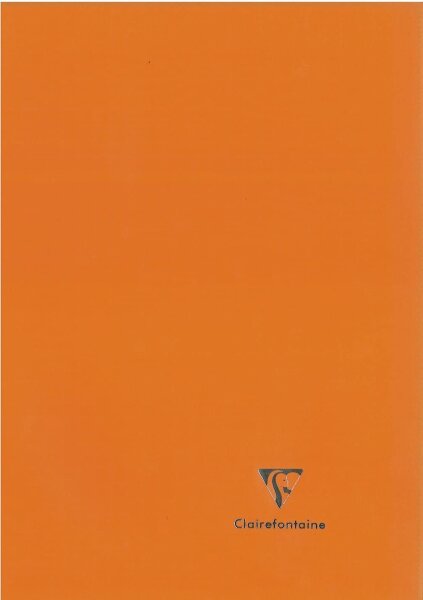 Clairefontaine 971511C Heft Koverbook (DIN A4, 21 x 29,7 cm, liniert mit Rand, 48 Blatt, blickdicht) 1 Stück farbig sortiert