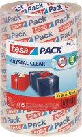 tesapack® Crystal Clear, transparente, 3 x 66mx50mm (57831)