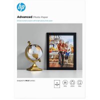 HP Q5456A Advanced Fotopapier hochglänzend, 250 g/m², DIN A4, 25 Blatt