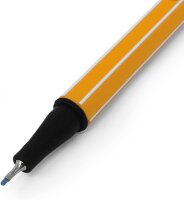 STABILO® Fineliner point 88®, mit Kappe, 0,4 mm, Schreibfarbe: dunkelblau (10 Stück)