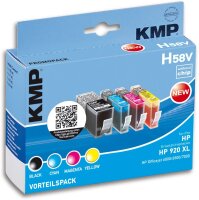 KMP Vorteilspack H58V kompatibel mit HP 920XL - 4...