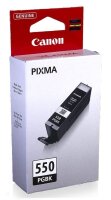 Canon PGI-550 PGBK Druckertinte - Pigment Schwarz - 15 ml für PIXMA Tintenstrahldrucker ORIGINAL