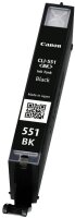 Canon Tintenpatrone CLI-551 BK schwarz black - 7 ml für PIXMA Drucker ORIGINAL