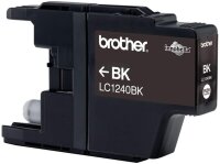 BROTHER LC1240BK Tinte schwarz 600 Seiten fuer...