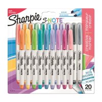 Sharpie SNote 20er Pack Creative Marker, Textmarker, Keilspitze, verschiedene Farben