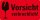 AVERY Zweckform Warnetiketten 7211 Vorsicht zerbrechlich (neon rot, 100 x 50 mm, 200 Etiketten auf Rolle) im Kartonspender