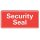 AVERY Zweckform Sicherheitssiegel VOID 7311 Security Seal (leuchtrot, 38 x 20 mm, 200 Stück auf Rolle) im Kartonspender