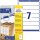 Avery Zweckform LR4760-25 Recycling Ordnerrücken Etiketten (A4, 210 Rückenschilder, schmal/kurz, 38 x 192 mm) 30 Blatt, weiß