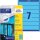 Avery Zweckform L4763-20 Ordnerrücken Etiketten (A4, 140 Rückenschilder, schmal/kurz, 38 x 192 mm) 20 Blatt, blau