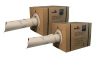 2 SpeedMan Boxen mit 450m Packpapier | Grammatur 70 gr/m² | Schrenzpapier Spender | in verschiedenen Mengen wählbar
