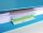 Exacompta 100er Pack Trennstreifen Karton 10,5 x 24 cm Chamois für eine übersichtliche Ablage Ihrer Dokumente. Trennlaschen Trennblätter Ordner Register Blauer Engel