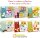 Avenue Mandarine JE519C - Puzzles Set, mit 12 Puzzles 2-teilig, praktisch, spielerisch und farbenfroh, ideal für Kinder ab 2 Jahren, 1 Set, Essen